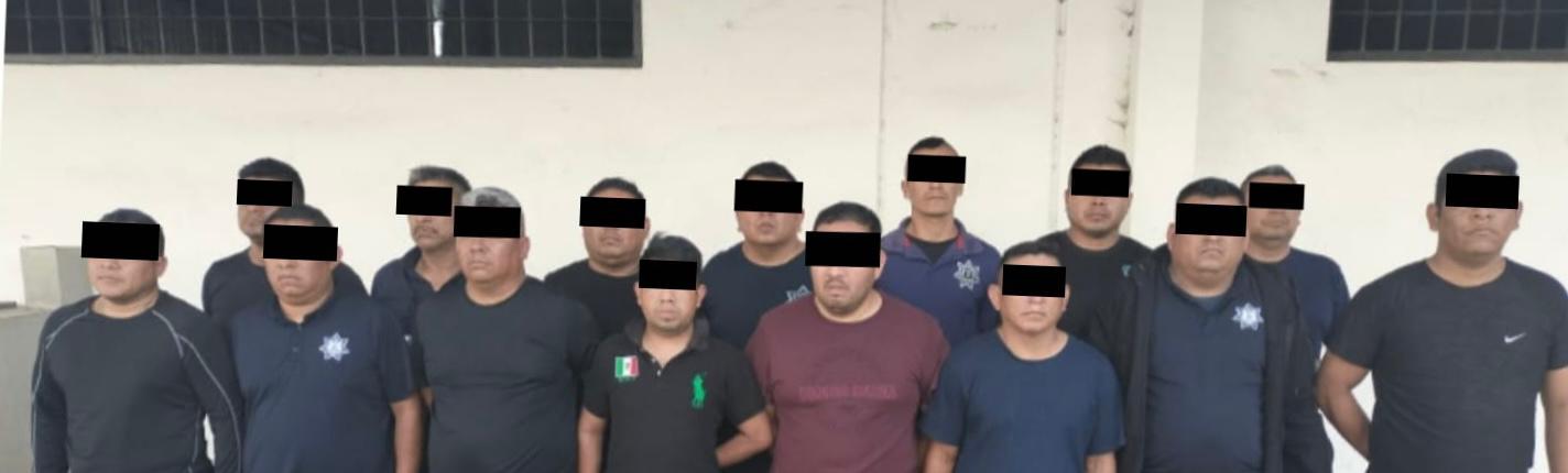 FGE judicializa a 15 servidores públicos de Chiapa de Corzo.