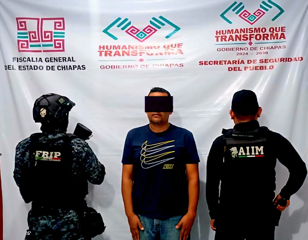 Detienen a masculino en posesión de narcóticos en Frontera Comalapa.