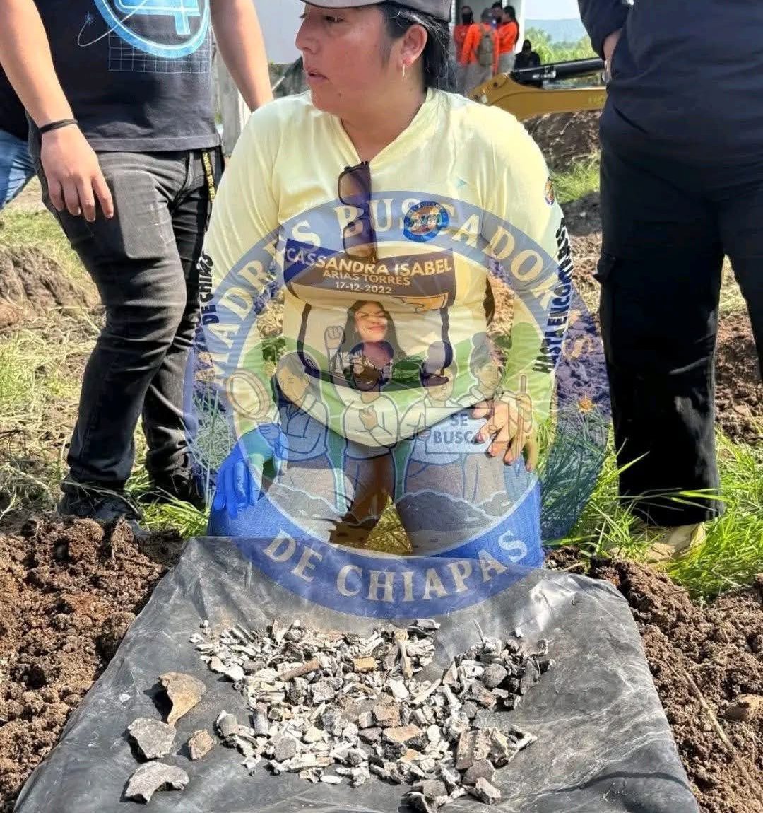 Localizan restos humanos calcinados en rancho de Pujiltic