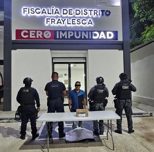 Detienen a hombre por presunto intento de homicidio en Villaflores
