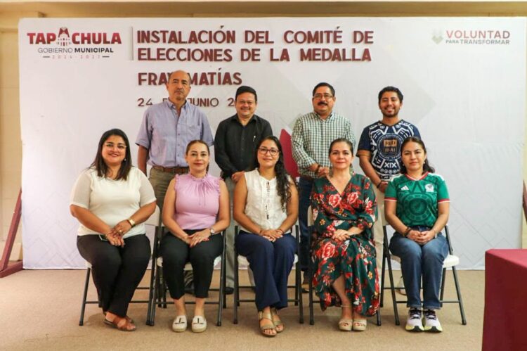 Ayuntamiento de Tapachula promueve reconocimiento a ciudadanos ejemplares mediante la Medalla Fray Matías de Córdova