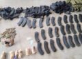 Aseguran armas, granadas y equipo táctico tras operativo en Jiquipilas
