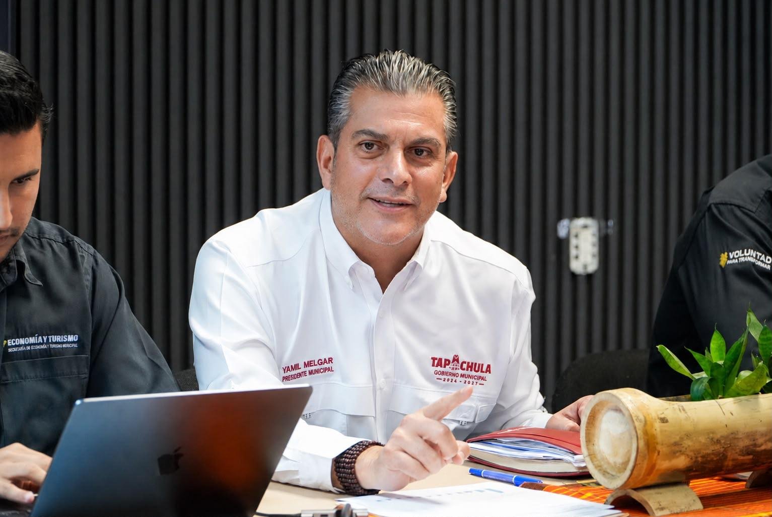 Yamil Melgar fortalece acciones de transparencia en Tapachula
