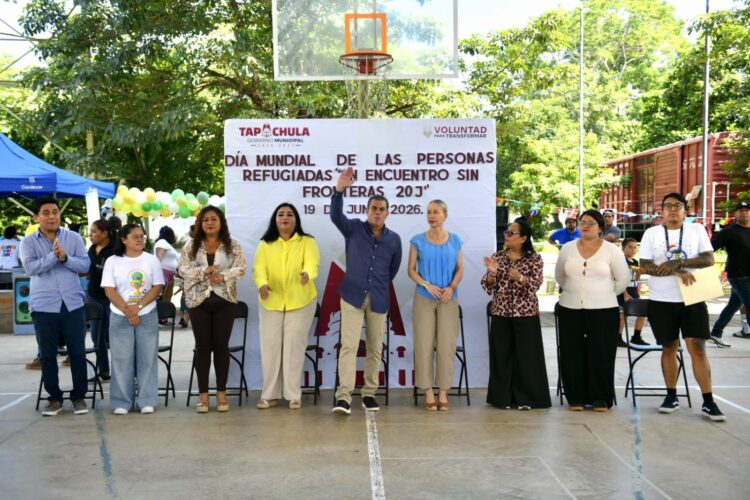 Yamil Melgar reafirma el compromiso humanista de Tapachula con las personas refugiadas y en contexto de movilidad