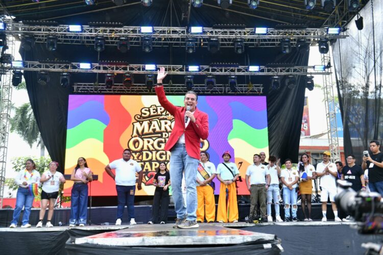 Tapachula refrenda su compromiso con la libertad, el respeto y la diversidad: Yamil Melgar