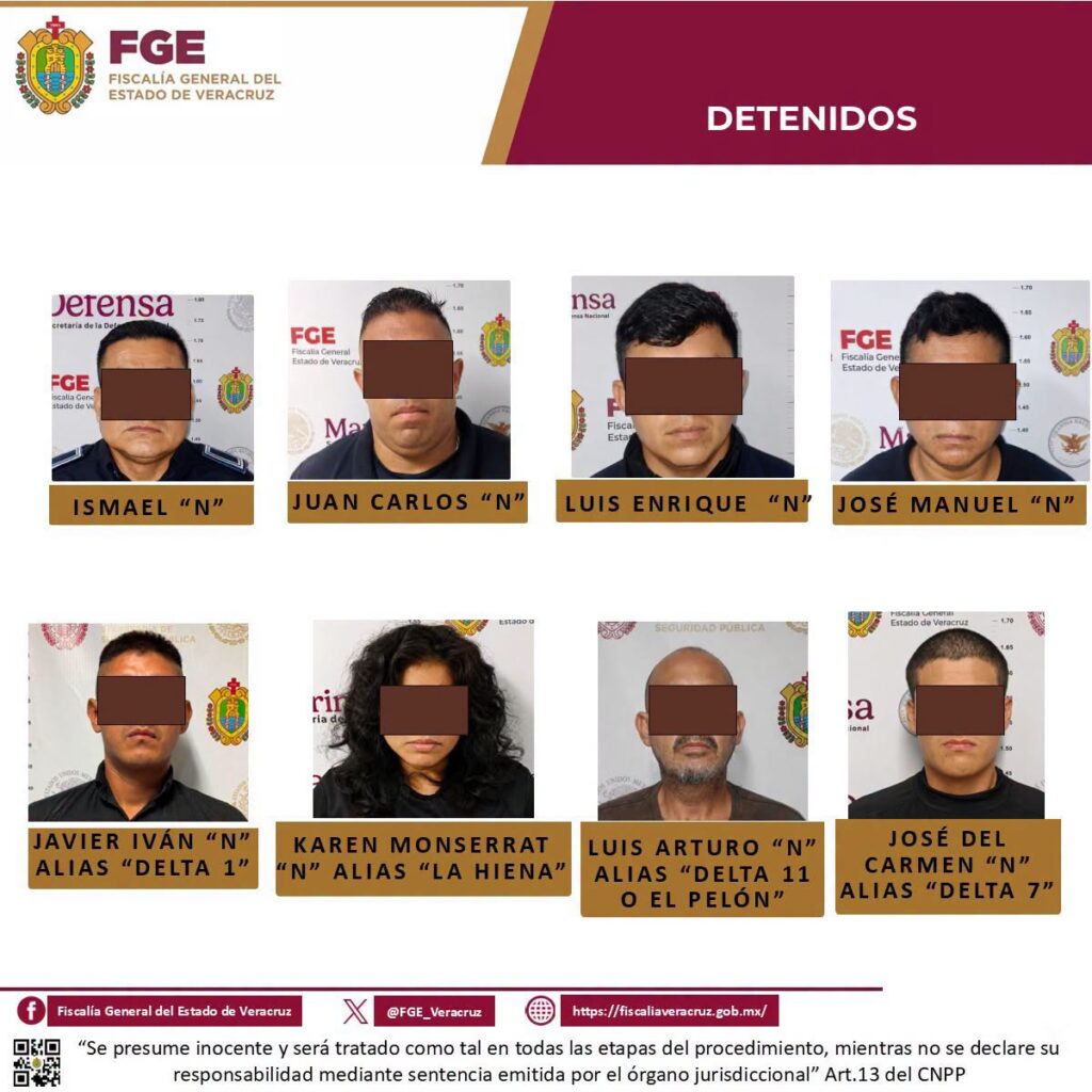 9 detenidos