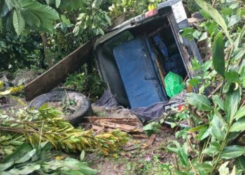Tragedia en la zona alta de Tapachula: colectivo cae a un barranco; hay un muerto y varios lesionados