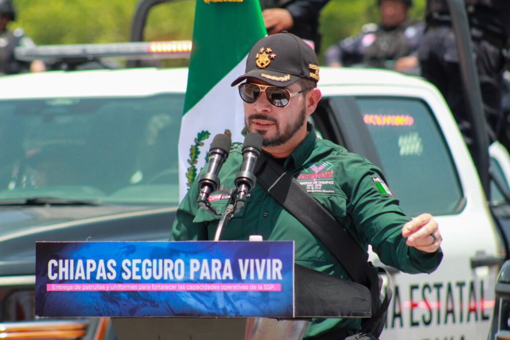 Secretario de Seguridad del Pueblo, Óscar Alberto Aparicio Avendaño