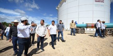 Eduardo Ramírez impulsa obras y acciones para el bienestar de Las Rosas y Comitán