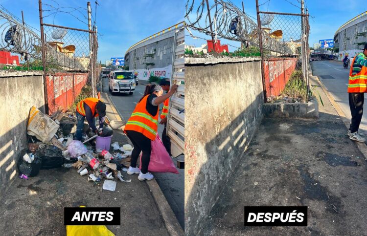 Yamil Melgar fortalece acciones para mantener limpio Tapachula