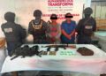 Repelen agresión armada en Jiquipilas; dos presuntos integrantes del Cártel Chiapas y Guatemala fueron abatidos