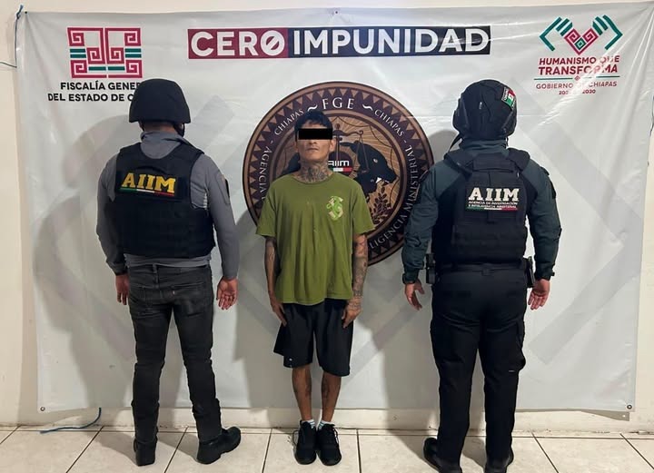 Detienen a “El Cachorro” por presunta desaparición de un hombre en Tapachula