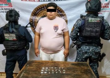 Cae presunto integrante del Cártel de Chiapas y Guatemala con droga en carretera de Chiapas