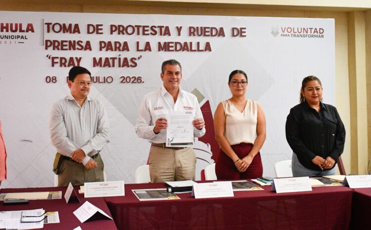 Histórico: Yamil Melgar instala Comité de Selección de la Medalla Fray Matías de Córdova