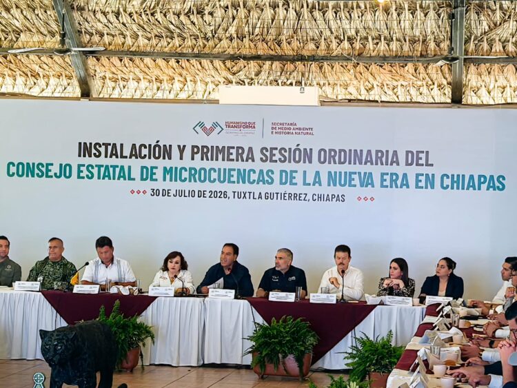 Ayuntamiento de Tapachula participa en estrategia estatal para fortalecer las microcuencas de Chiapas