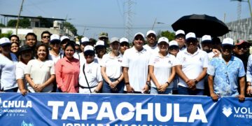 Desde Tapachula, Yamil Melgar se suma a la Jornada Nacional de Reforestación