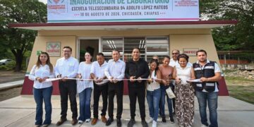 En Chicoasén, Eduardo Ramírez impulsa obras educativas y acciones para el bienestar de las mujeres