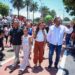 Paz en Tuxtla Chico: Secretaria General Dulce María Rodríguez Ovando, el Fiscal General Jorge Luis Llaven Abarca y Julio Gamboa activan jornadas de paz en el parque Huanacaxtle