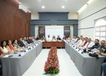 Refuerzan estrategia de seguridad y prevención en Tuxtla Chico desde la Mesa de Paz Regional