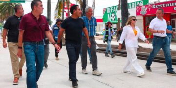 Eduardo Ramírez y Yamil Melgar supervisan transformación urbana de la 17 Oriente