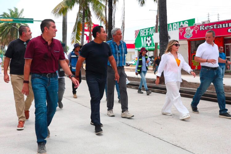 Eduardo Ramírez y Yamil Melgar supervisan transformación urbana de la 17 Oriente