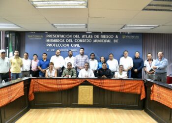 TRAS 10 AÑOS SIN ACTUALIZARSE, YAMIL MELGAR PRESENTA ATLAS DE RIESGO ANTE CONSEJO DE PC