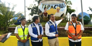 Yamil Melgar impulsa rehabilitación integral de la glorieta Bonanza