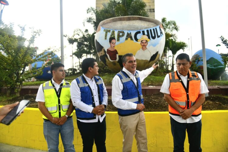 Yamil Melgar impulsa rehabilitación integral de la glorieta Bonanza