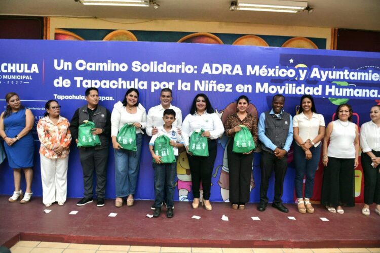 Yamil Melgar agradece a ADRA acciones solidarias por Tapachula
