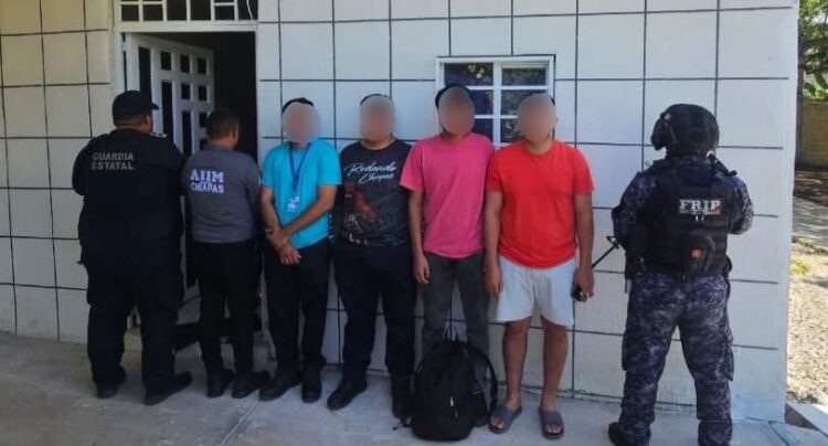 Rescatan a cuatro presuntas víctimas de secuestro virtual en Motozintla