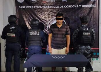 Detienen a presunto integrante del Cártel Chiapas y Guatemala en Tapachula