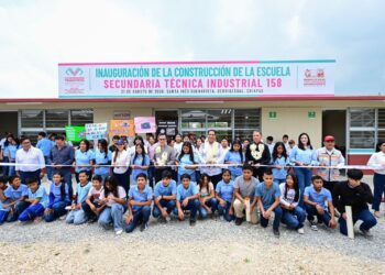 Con más de 107 mdp en infraestructura educativa, Eduardo Ramírez impulsa la transformación de Berriozábal