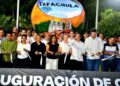 Yamil Melgar entrega rehabilitación integral de la Glorieta Bonanza
