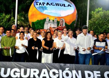 Yamil Melgar entrega rehabilitación integral de la Glorieta Bonanza