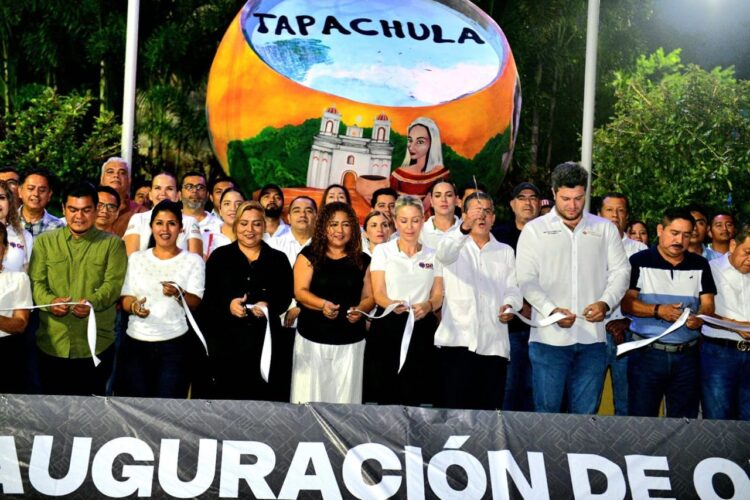Yamil Melgar entrega rehabilitación integral de la Glorieta Bonanza