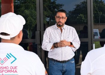 Julio Gamboa exhorta a elementos de PC a intensificar vigilancia en festejos patrios.
