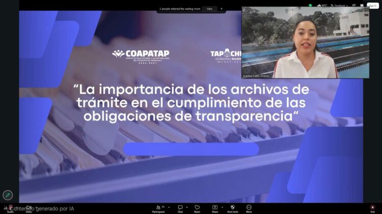 Fortalece Ayuntamiento de Tapachula la gestión documental y la transparencia