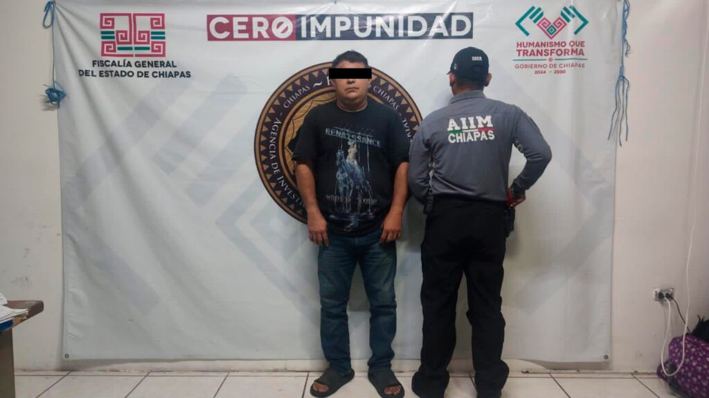 Hugo Idelfonso “N”, presunto abusador sexual