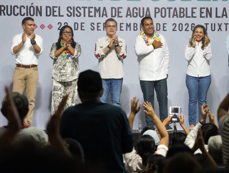 Con respaldo ciudadano, Eduardo Ramírez impulsa nuevo sistema de agua potable para el sur poniente de Tuxtla