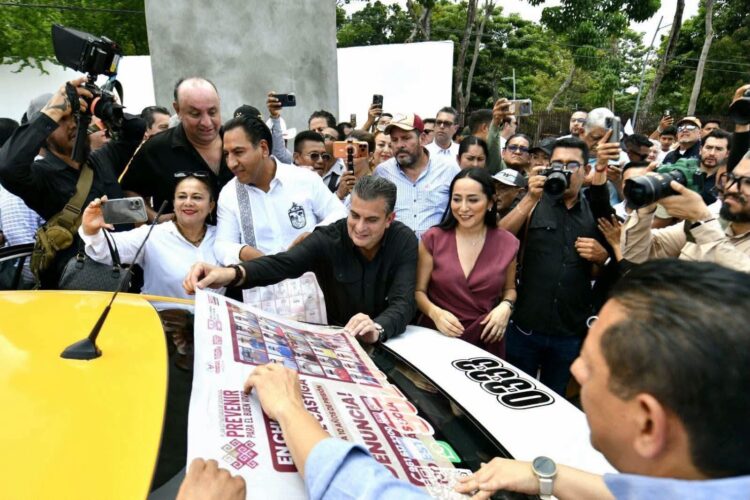 Yamil Melgar Bravo participa en el arranque estatal de la estrategia “Prevenir para el Buen Vivir: Transporte con Propósito”