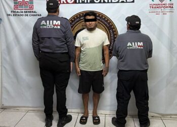 Aprehenden en Tapachula a presunto responsable de homicidio calificado
