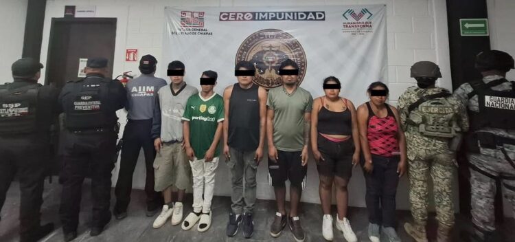 Detienen a seis personas tras hechos violentos en Las Granjas