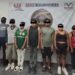 Detienen a seis personas tras hechos violentos en Las Granjas