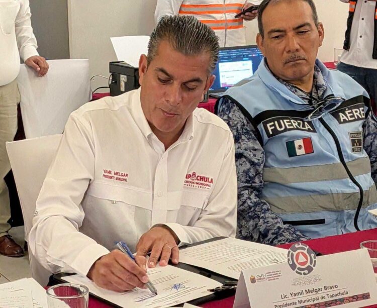Tapachula fortalece coordinación y refugios temporales ante temporada de lluvias