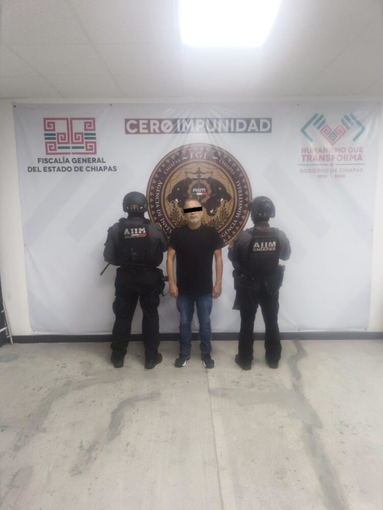 Detienen a exsecretario particular del extitular de Salud en Chiapas