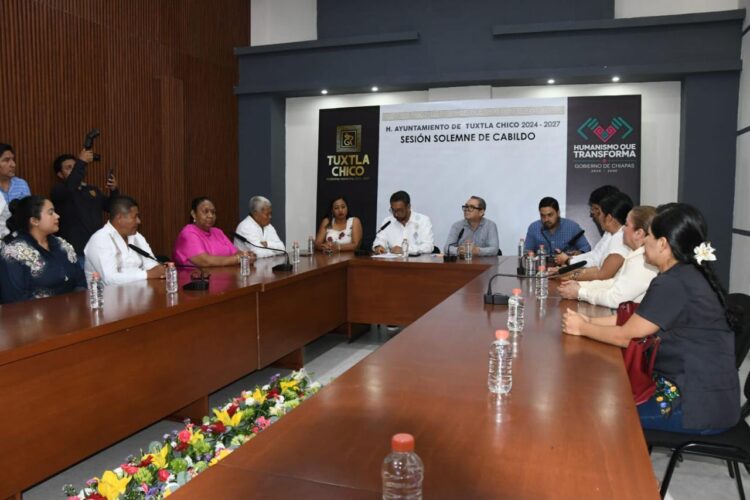 Realiza gobierno municipal de Tuxtla Chico donación de inmueble a la UNACH