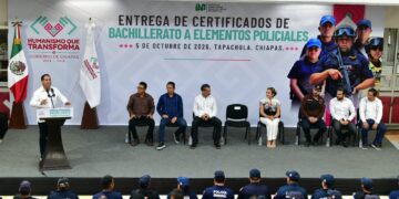 Ayuntamiento de Tapachula refrenda compromiso con la profesionalización de policías municipales