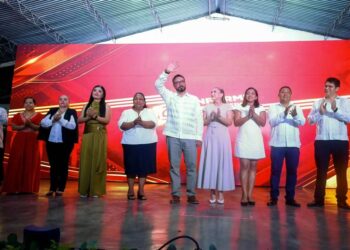Histórico Segundo Informe: Julio Gamboa consolida la transformación de Tuxtla Chico con paz, obras y justicia social.