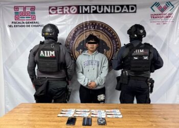Detienen a Erik “N” por presunta extorsión agravada contra una adolescente en San Cristóbal